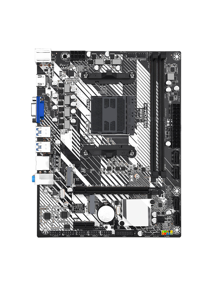 A520M-K Computer Motherboard AM4 DDR4 Dual Protocol M.2 Hard Drive WIFI Bluetoot