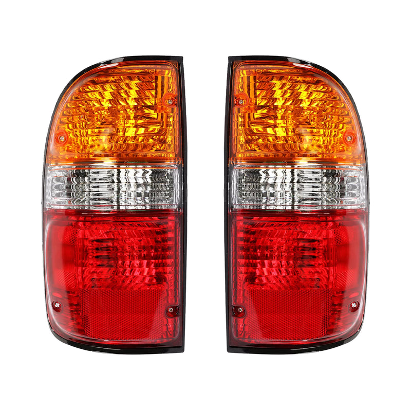 2PCS Rear Tail Lights Lamps For Toyota Tacoma 2001-2004 W/Bulbs