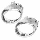 2Pcs Front Bumper Fog Light Bezel Trim LH & RH For Infiniti G25 G37 M56 M37