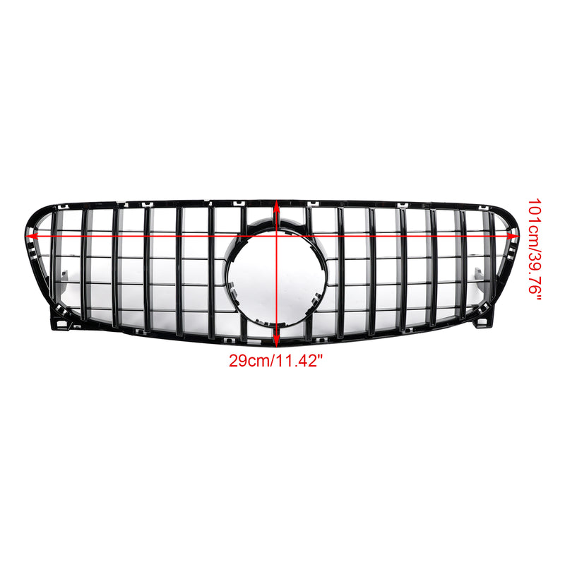 Front Radiator Grille Grill Fit Mercedes Benz GLA-Class W156 GLA45 2013-2017