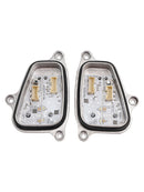 2PCS Left+Right Headlight LED DRL Module With Heat Sink 6F0941475/76 For SEAT