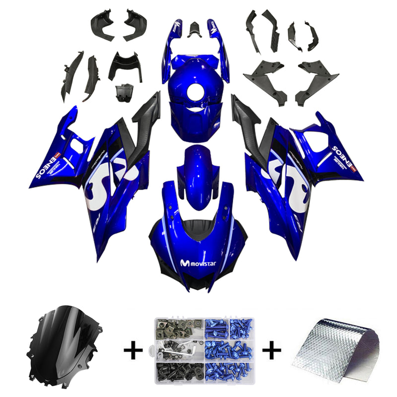 Amotopart Yamaha YZF-R3 R25 2019-2021 Fairing Kit Bodywork Plastic ABS