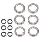 12PCS Fuel Injector Gasket Ring & Element Fit BMW 335i 340i 528i N20 B38 N55