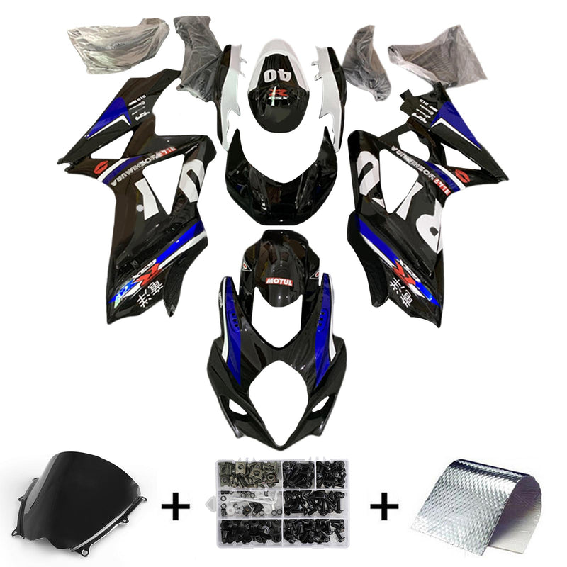 Amotopart Suzuki GSXR1000 2007-2008 K7 Fairing Kit Bodywork Plastic ABS