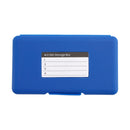 M2 Hard Drive Protection Box Storage Box Solid State Drive Box Shockproof Blue