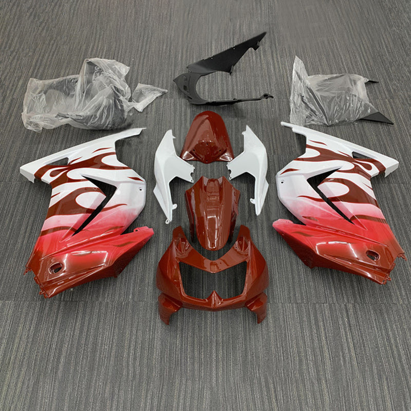 Amotopart Kawasaki EX250 Ninja250R 2008-2012 Fairing Kit Bodywork Plastic ABS