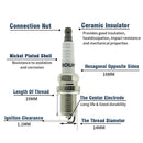 Lexus LX470 1998-2007 Toyota Land Cruiser 4.7L 8PCS Ignition Coil+Spark Plug UF230 90080-91180 90919-02249