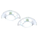 2PCS Front Brake Dust Shield 5015128AA Fit Jeep Ram 1500 2500 3500 2000-2002