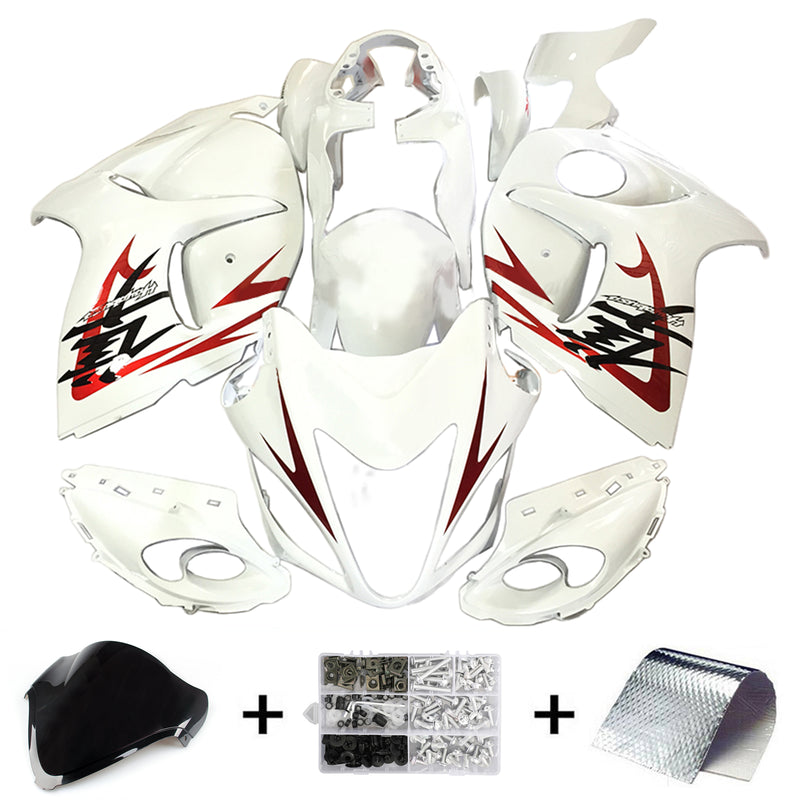 Amotopart Suzuki Hayabusa GSX1300R 2008-2020 Fairing Kit Bodywork Plastic ABS