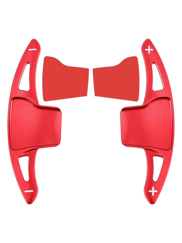 Steering Wheel Paddle Shifter Extension For Ford Explorer 13-19 Aluminium Red