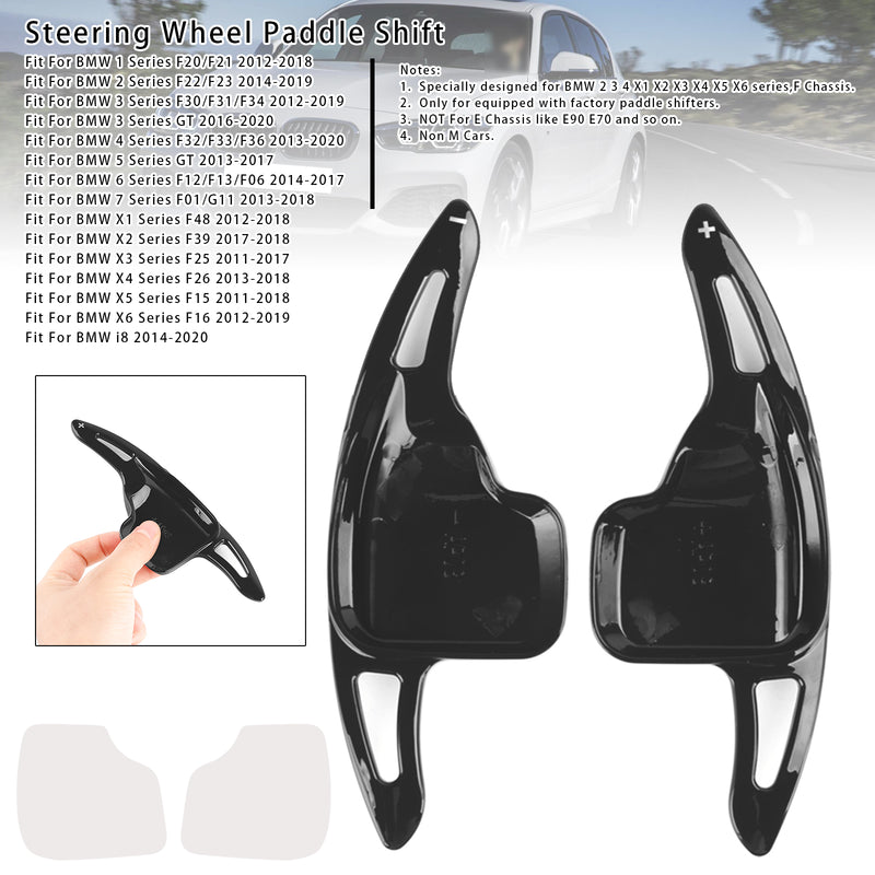 Steering Wheel Paddle Shifter Extensions For BMW F15 F25 F30