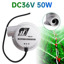 24V Water Flow Turbine Small Hydroelectric Generator DC36V36W/50W for Home Field