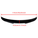 Gloss Black Rear Boot Spoiler For BMW 3 Series E92 06-13 Coupe PSM Style