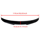 2007-2013 BMW M3 E92 Coupe Gloss Black Rear Boot Spoiler