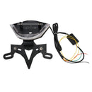 Aluminum Alloy License Plate Holder Frame Bracket fit for BMW S1000RR 2021-2024