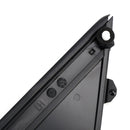 2X Left+Right Side View Door Mirror Flag Cover Molding Trim for Fiat 500 12-19