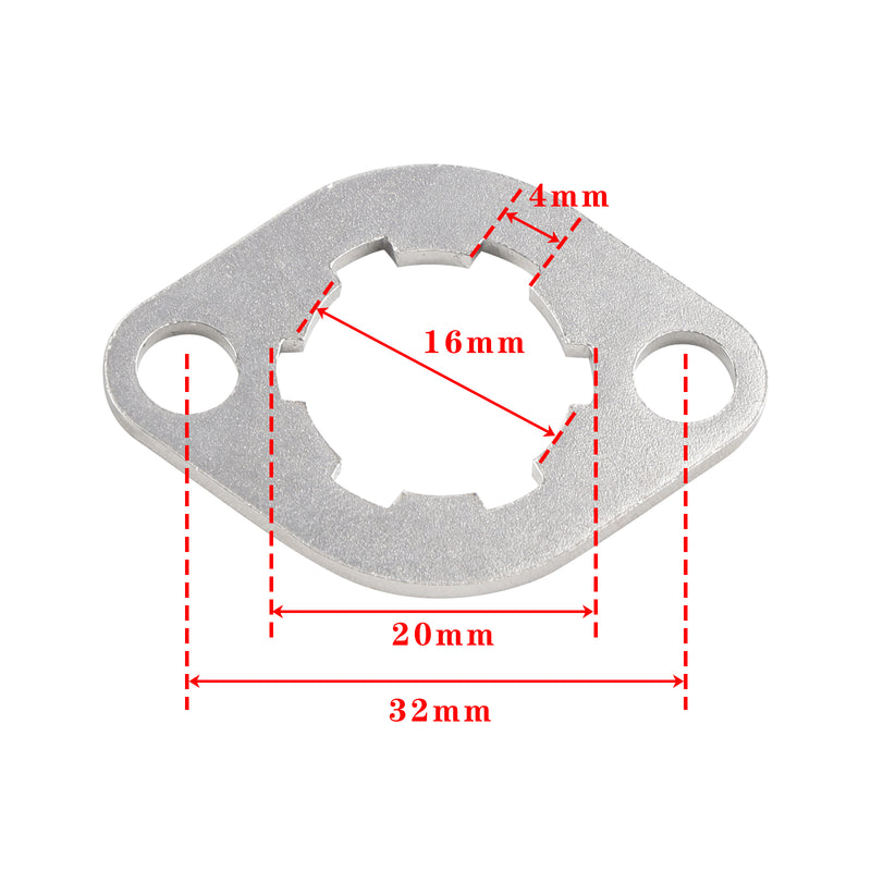 Front Sprocket Retainer Plate Lock Bolts For Yamaha WR 125 R X MT-125 YZF-R 125