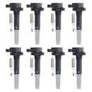 8xIgnition Coil + 8xIridium Spark Plug UF824 For Ford F-150 Mustang 16-17 5.0L