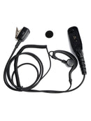 8268-614 Curved Earhook Headset For XPR6380 XiR P8260 DP3600 APX6000 GP328D