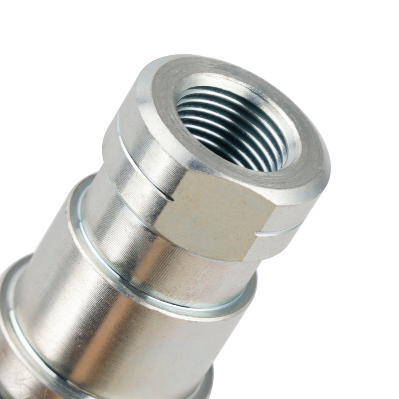 3/8" NPT Hydraulic Quick Connect Coupler ISO B 7241 Male & Female