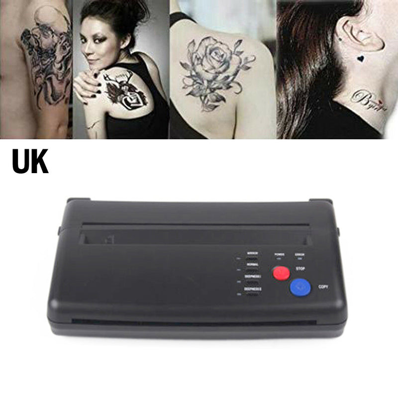 Machine Thermal Stencil Paper Maker Black Tattoo Transfer Copier Printer