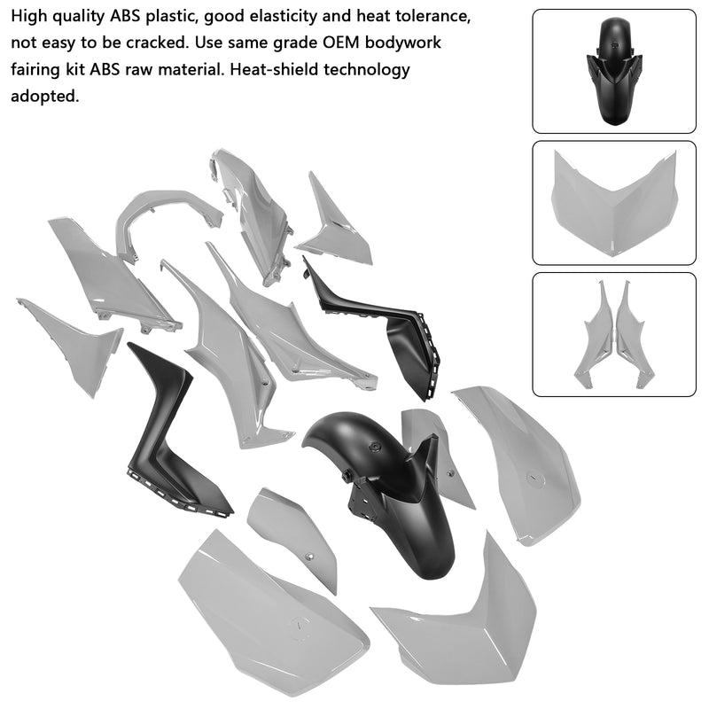 Injection ABS  Bodywork Fairing Kit for Yamaha X-MAX 300 XMAX 2023-2024 13#