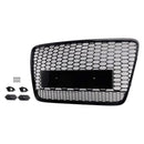 2005-2015 Fit for Audi Q7 Gloss Black Front Bumper Radiator Vent Mesh Grill Grille