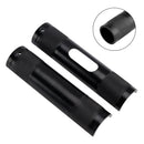 1-1.25" Diameter Rising Handlebar Adapter Black For Dyna Road Glide Road Kingw