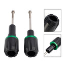 Cnc Anti-Crash Frame Sliders Protector Green For Kawasaki Ninja 650 2017-2023