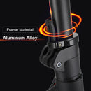 8.5" Electric Scooter for Adult Folding Electric Scooter with 350W Motor 21 MPH Max Speed 25 Miles Long-Range and Deck Lights Red