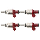 4PCS Fuel Injector A2710780023 Fit Mercedes Benz C-Class CLK-Class 1.8L