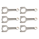 6X Connecting Rod 11247586492 11247624615 For BMW 535i M3 M4 X5 F10 F30 F82 F87 N55 3.0L