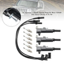 3x Ignition Coil+6x Spark Plug+3x Wire UF640 For Jeep Liberty 3.7L V6