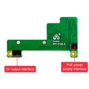 Raspberry Pi Poe Ethernet Power Supply Expansion Module Supports 3B+/4B with Fan