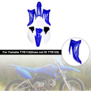 Body Plastic Kit Fender Fairing For Yamaha TTR110 DIRT BIKE