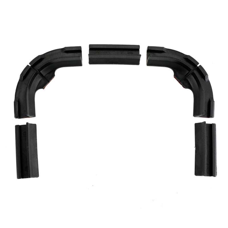 5 Pcs Black Generic Brackets Hue Play Gradient Lightstrip Mounting Set