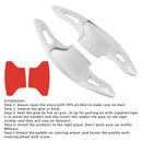 Steering Wheel Paddle Shifter Extension For Ford Explorer 20-23 Aluminium