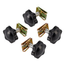 4x Saddlebag Lock Mounting Bolts Theft Deterrent Fastener Kit For Touring 93-18