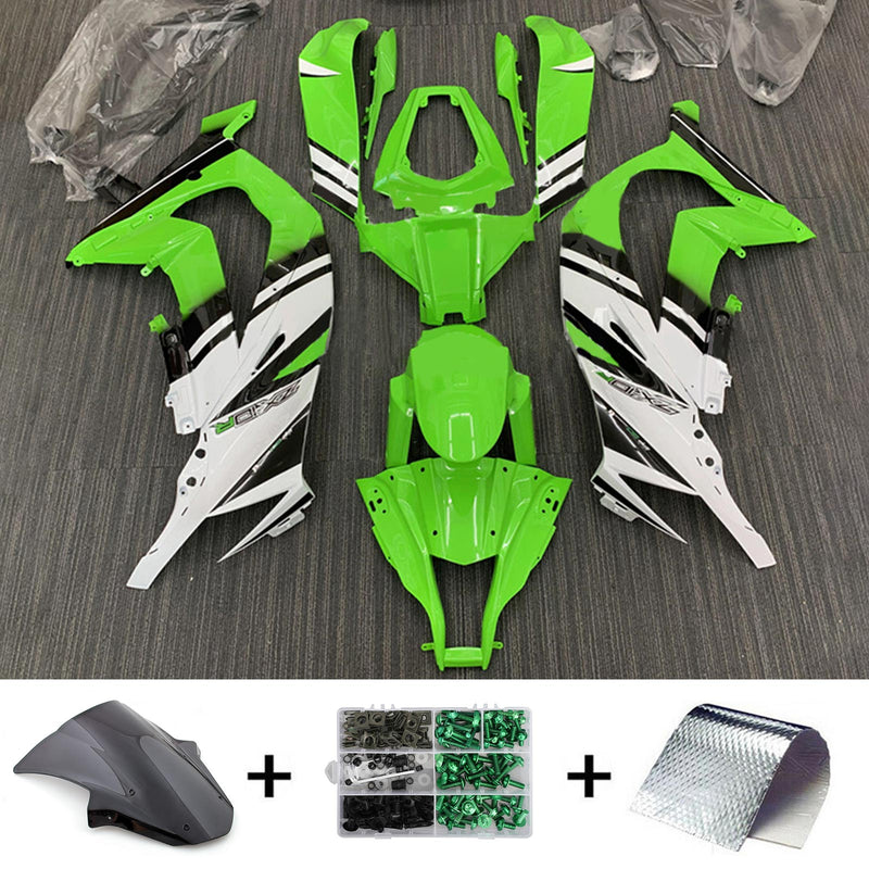 Amotopart Kawasaki ZX10R 2011-2015 Fairing Kit Bodywork Plastic ABS