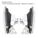 Pair Front Bumper Fog Light Without Blubs  For E46 323i 325i 1998-2001（Pre-LCI）