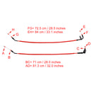 Throttle Cable Wire for Suzuki GSXR600 GSXR750 2011-2023