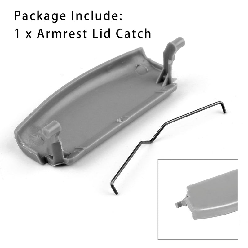 Gray Console Center Armrest Lid Latch For Audi A4 B6 B7 2001-2008 8E0864245E