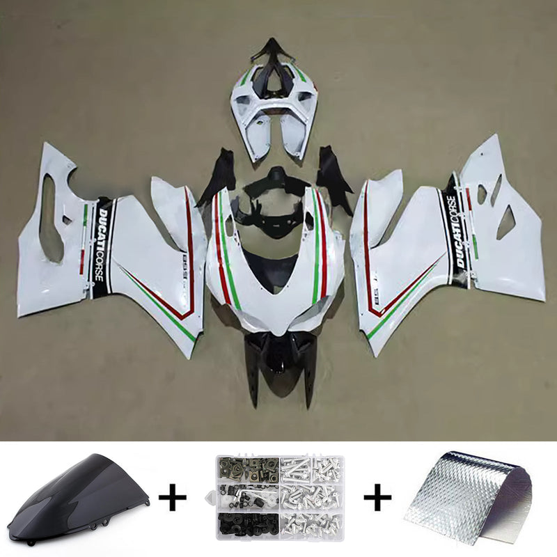 2012-2015 Ducati 1199 Injection Fairing Kit Bodywork Plastic ABS
