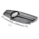 Chrome Front Bumper Grill Grille Fit Mercedes Vito W447 2014-2023 Diamond