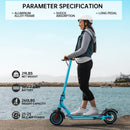 8.5" Folding Electric Scooter With app 350W 35KM Range 30km/h City Commute Blue
