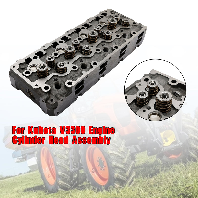 V3300 V3300-DI Complete Cylinder Head With Valve For Kubota Engine 12V