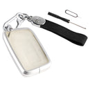 Lexus IS GS ES RX Alloy Aluminum TPU Soft Film Car Key Black Case Cover