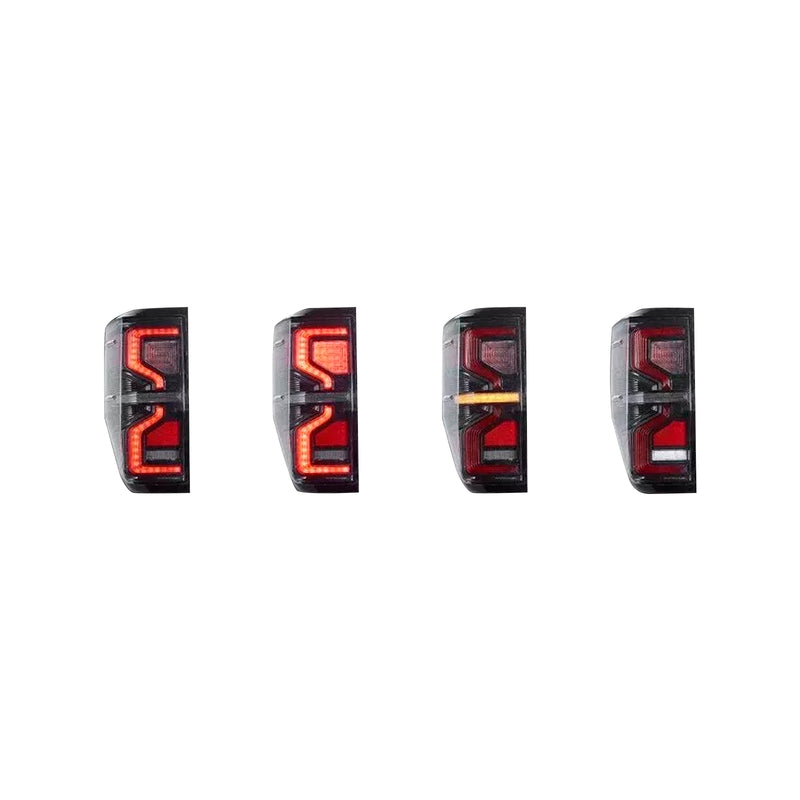 LED Black Clear Rear Tail Light Lamp For Ford Ranger T6 T7 T8 PX1 PX2 PX3 12-21