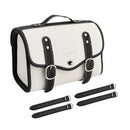 Pu Side Tail Bag Saddlebag Color Matching Luggage White For Scooter Motorcycle White