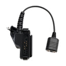 K Interface Headset Port Converter Cable for HT1000 MTS2000 GP900 MTX838 XTS2500